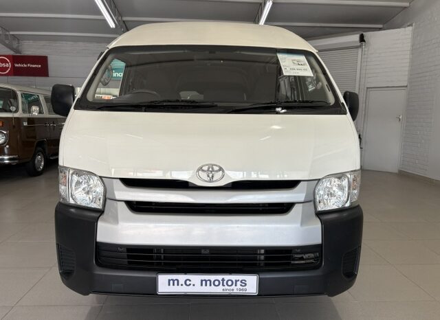 TOYOTA QUANTUM 2.7 HIGH ROOF PANEL VAN LWB 2015 full