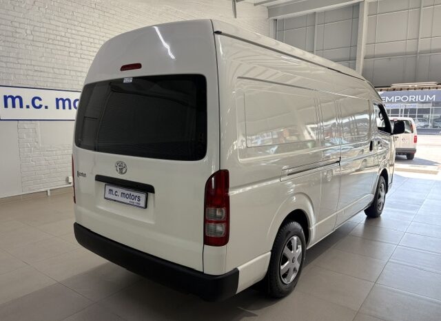 TOYOTA QUANTUM 2.7 HIGH ROOF PANEL VAN LWB 2015 full