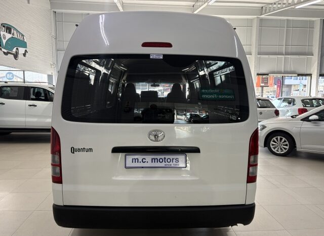 TOYOTA QUANTUM 2.7 HIGH ROOF PANEL VAN LWB 2015 full