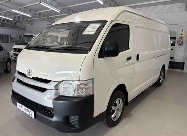 TOYOTA QUANTUM 2.7 HIGH ROOF PANEL VAN LWB 2015 full